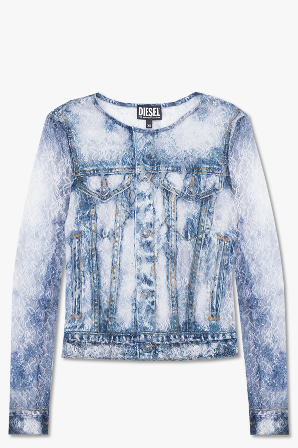 T-CILL' lace top Diesel - SchaferandweinerShops KR T-CILL' lace top Diesel - SchaferandweinerShops KR